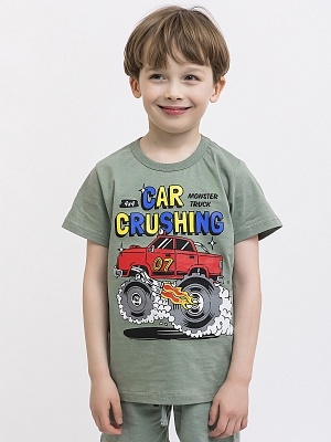 Футболка с коротким рукавом для мальчика (054_БК25)