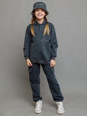 Свитшот с воротником (036_БП24)