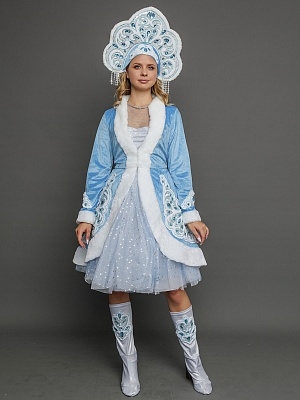 Костюм Снегурочка Боярская (3025 к-22)
