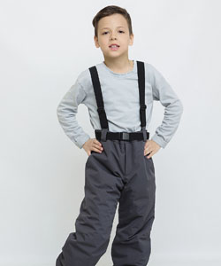 Детские зимние брюки, полукомбинезоны